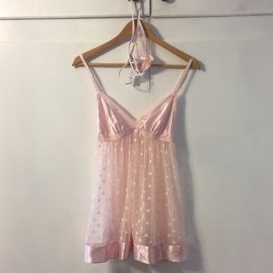 Gilligan&O’Malley pink babydoll set